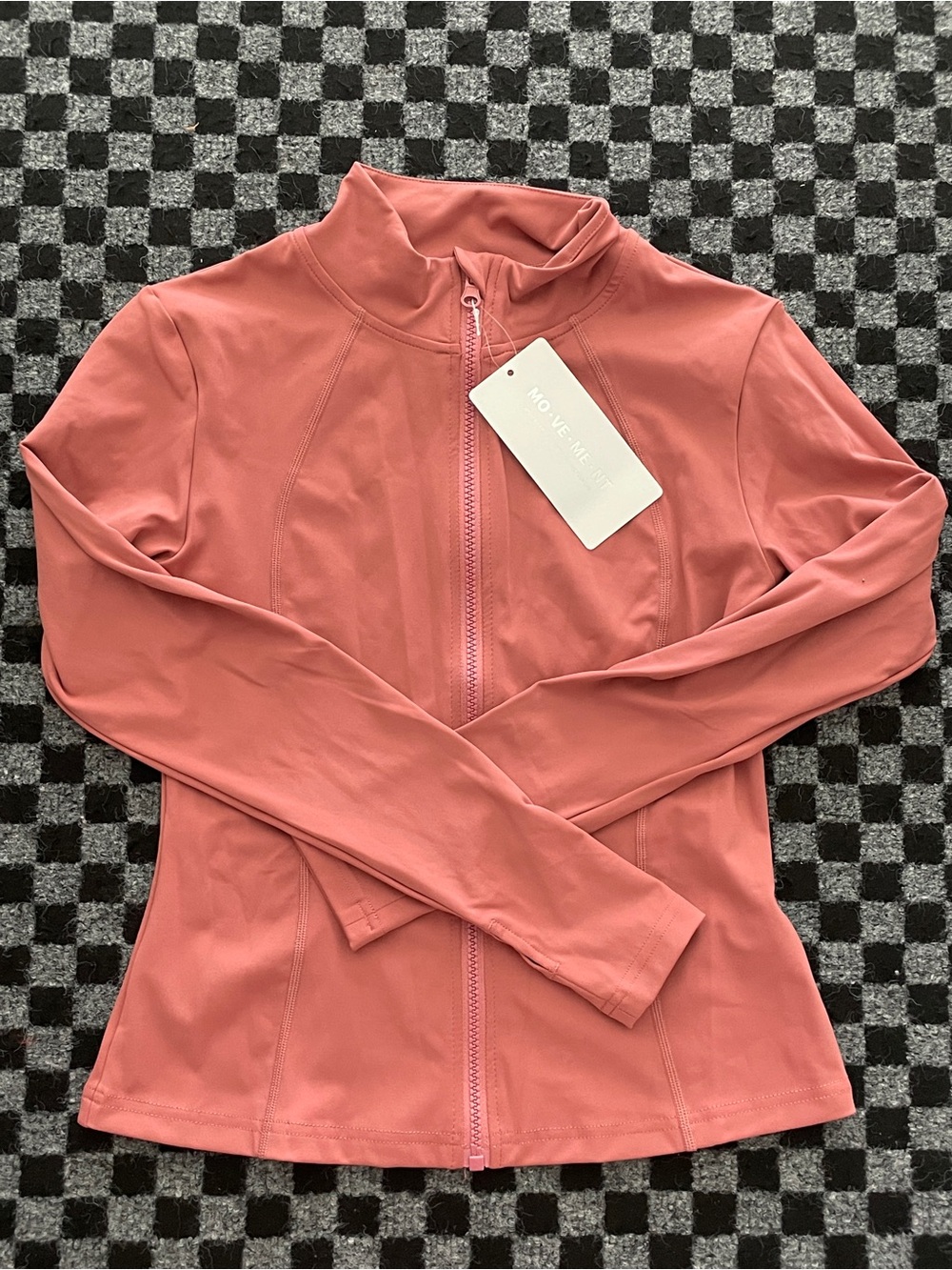 Women's Zip-Front define Jacket cropped — Dusty Rose